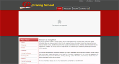 Desktop Screenshot of godrivingschool.ca